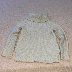 Beige turtle neck sweater